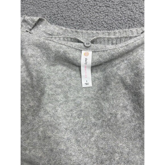 Anthropologie Daily Practice Dress Sweater Women Gray Turtle Neck Boho Sz S NWT - Picture 10 of 13